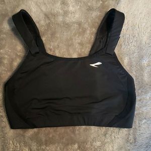 Brooks sports bra black size 34DD